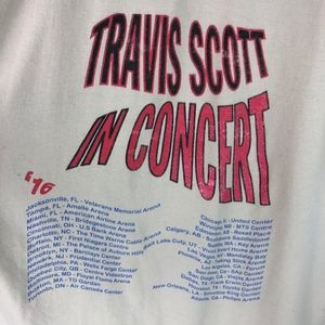 Travis Scott In Concert Rodeo Tour 2016 Graphic